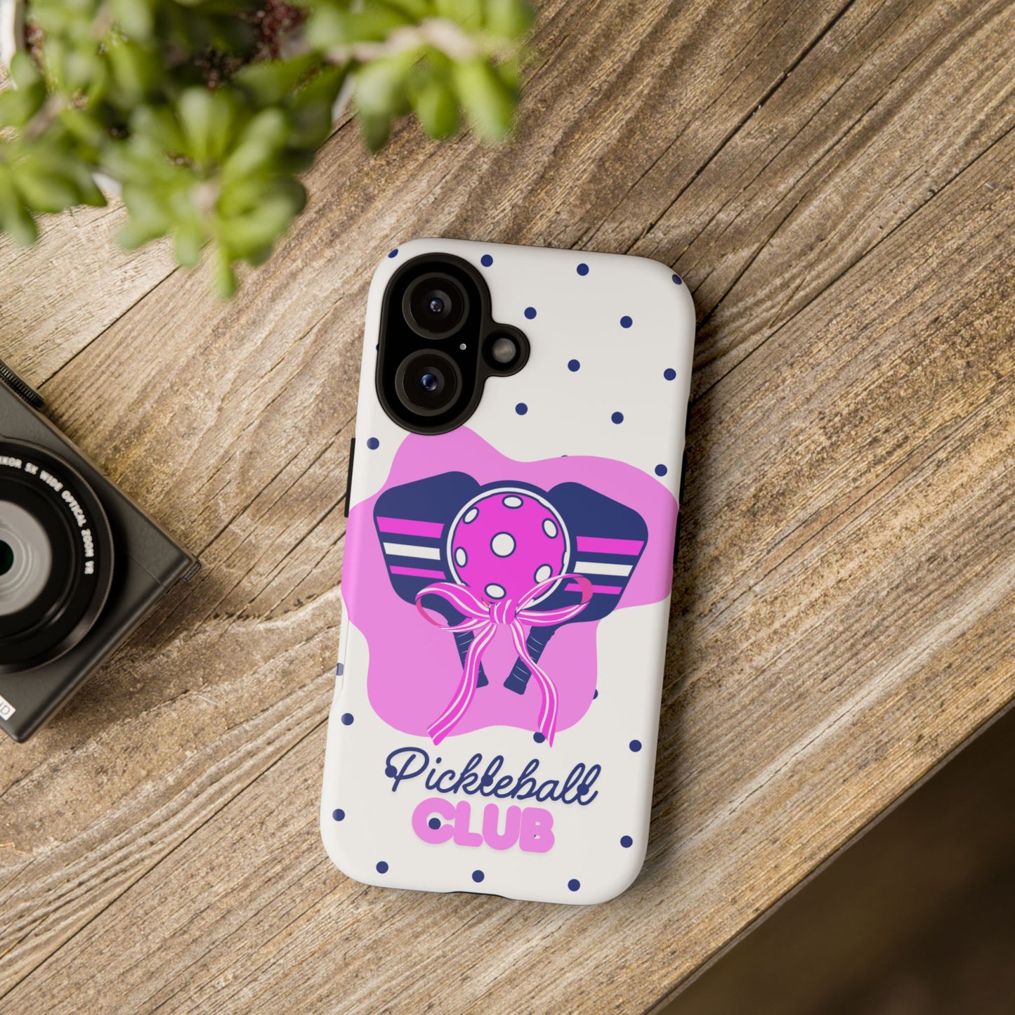 Pickleball Club Tough Phone Case for iPhone