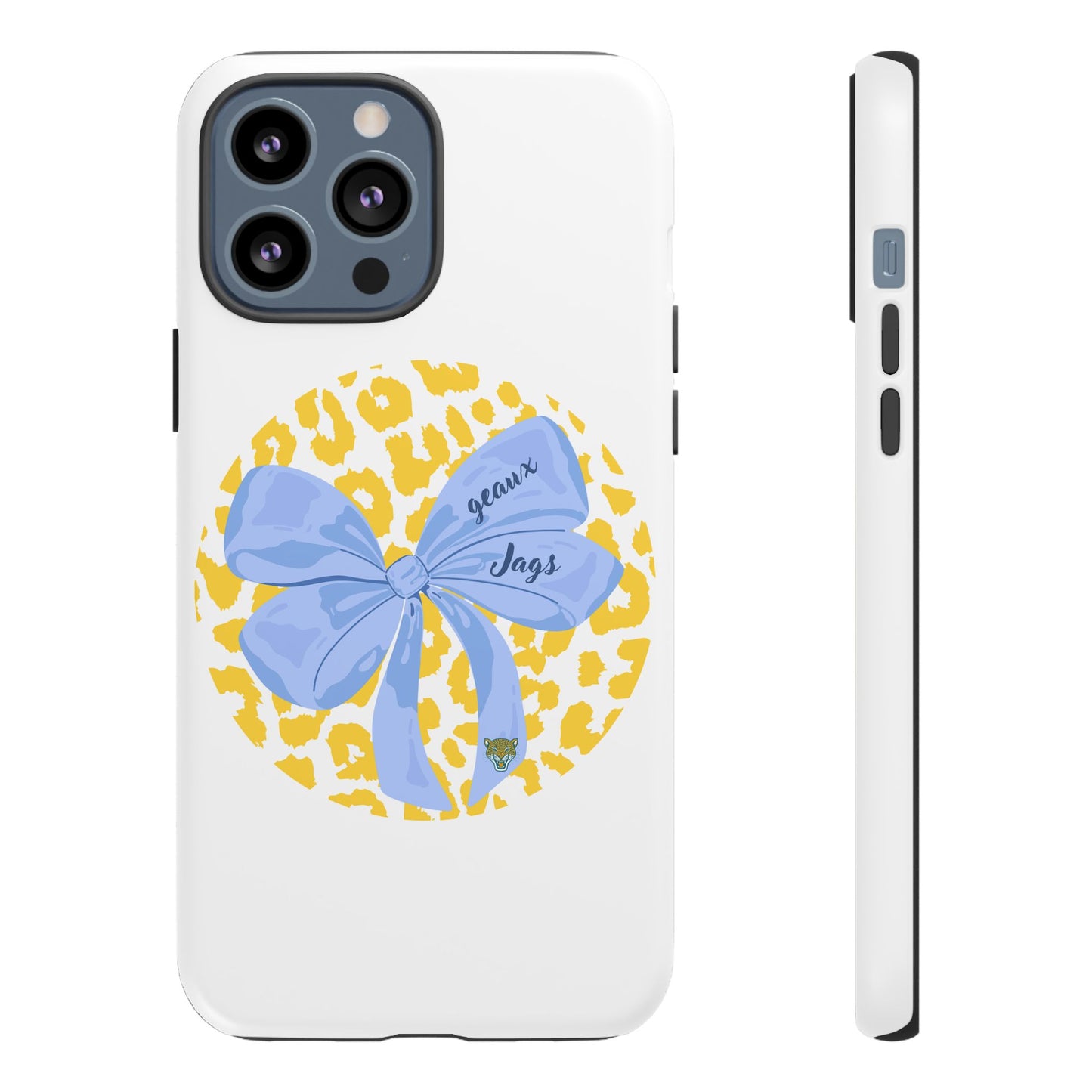 Geaux Jags Coquette Tough Phone Case for iPhone