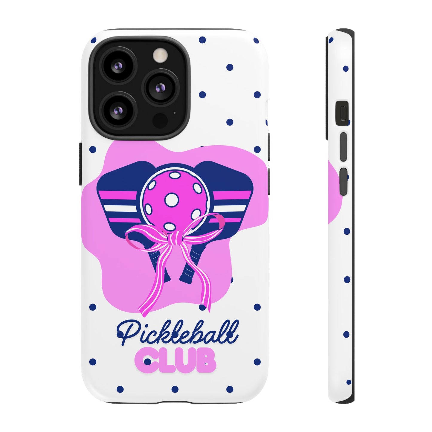 Pickleball Club Tough Phone Case for iPhone