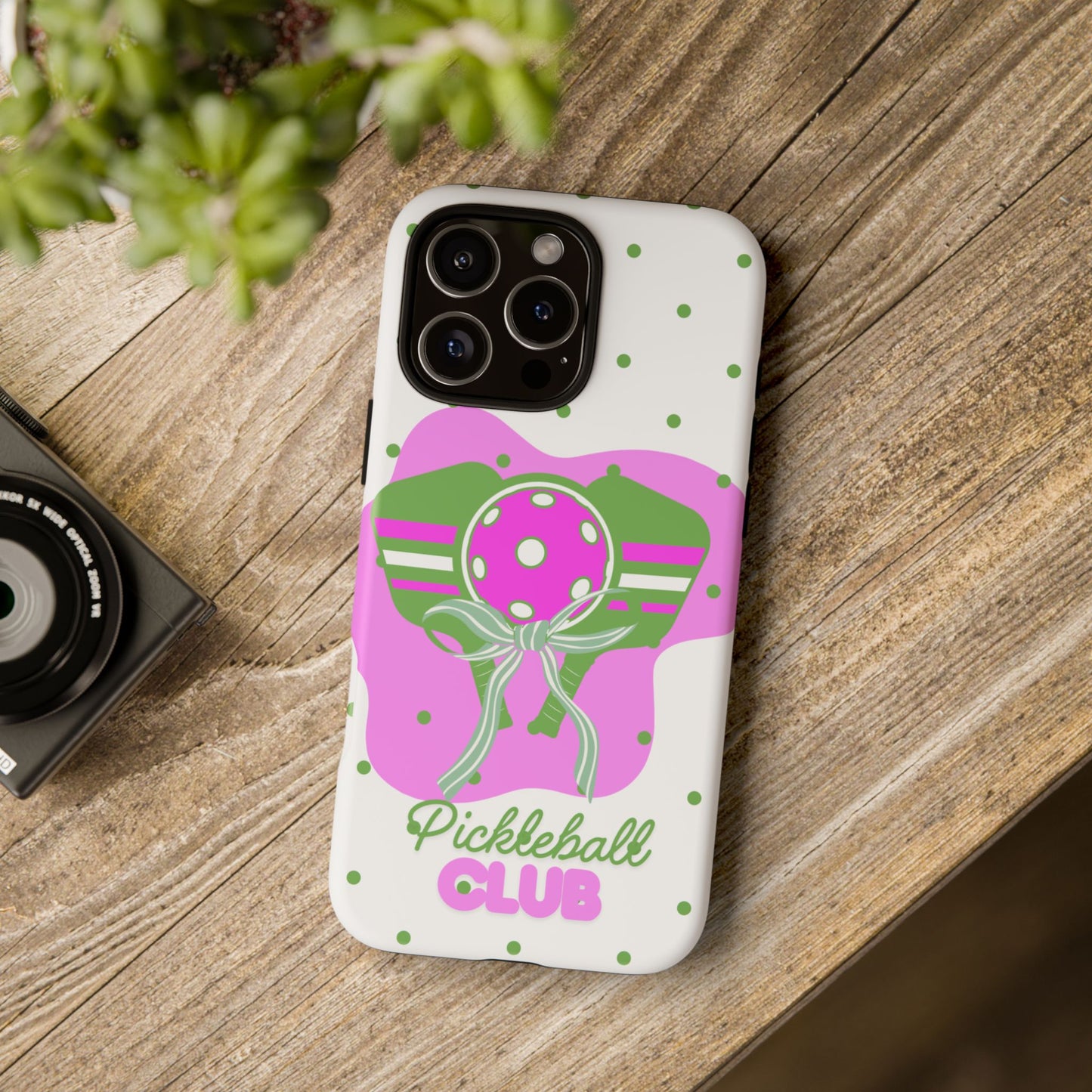 Pickleball Club Tough Phone Case for iPhone