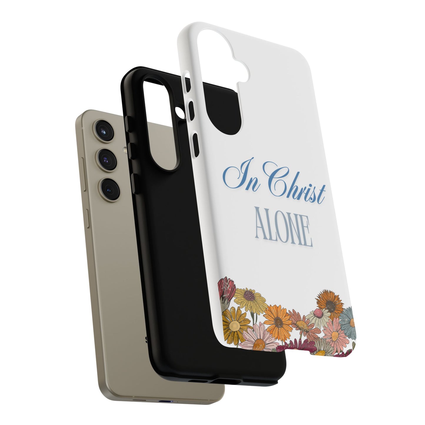 Hippies & Daisies "In Christ Alone" Tough Case for Samsung Smartphones