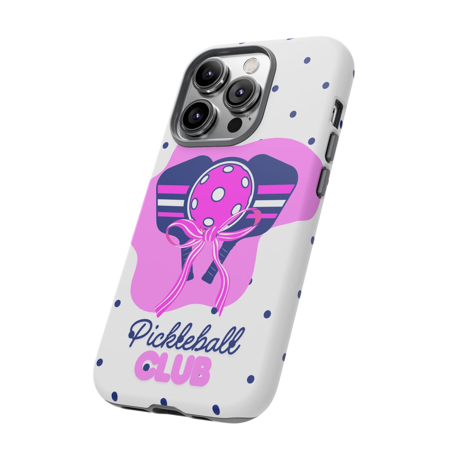 Pickleball Club Tough Phone Case for iPhone