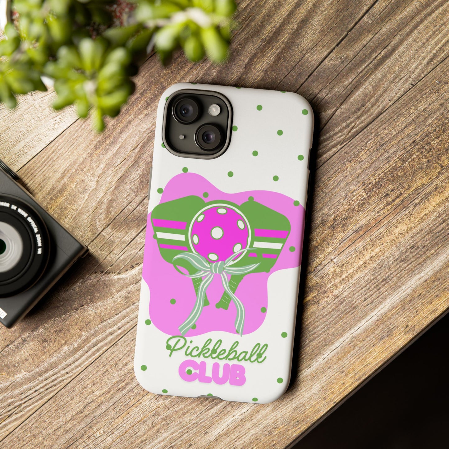 Pickleball Club Tough Phone Case for iPhone