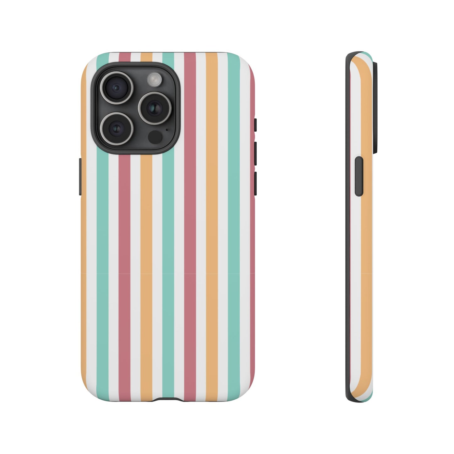 Muted Stripe Tough Phone Case for iPhone