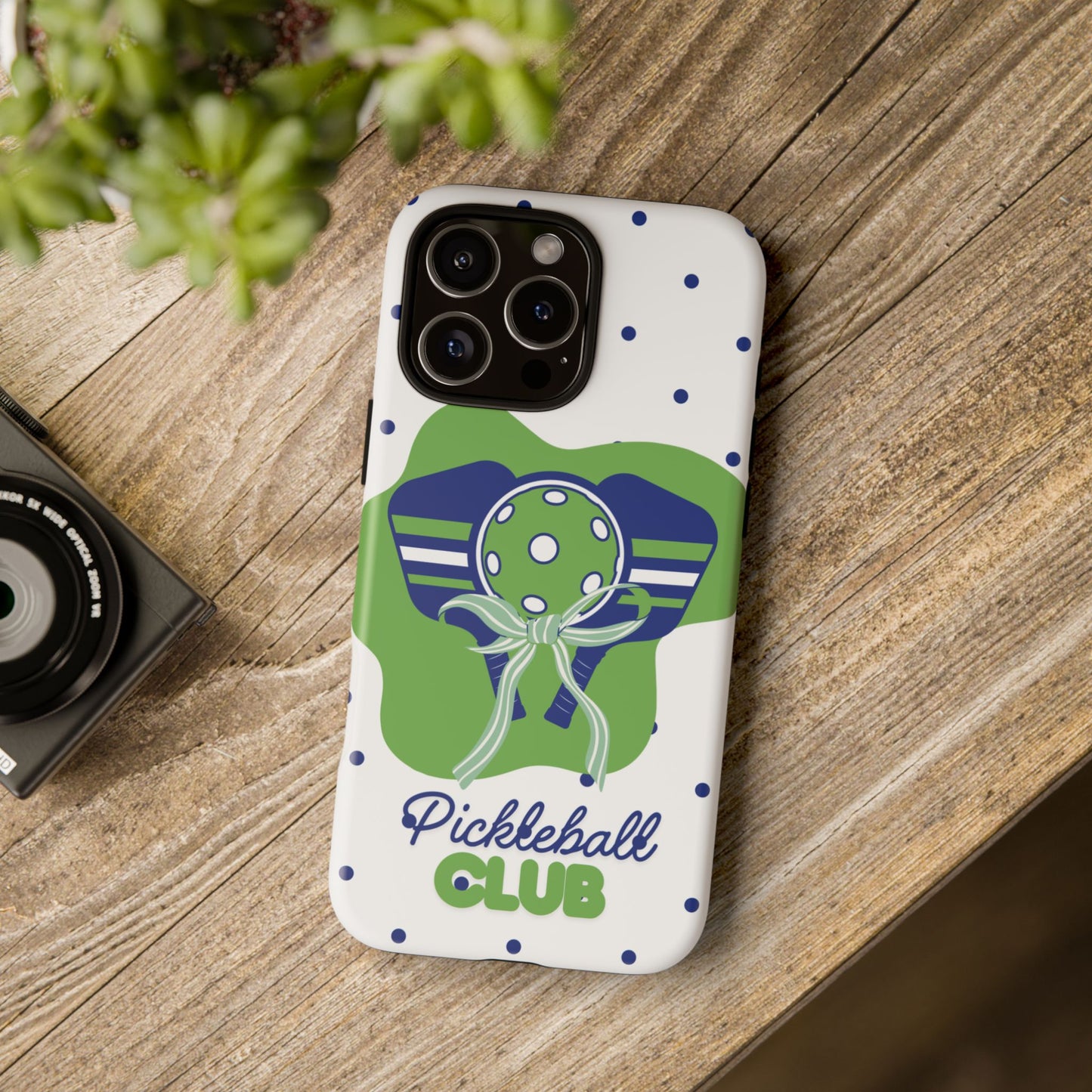 Pickleball Club Tough Phone Case for iPhone