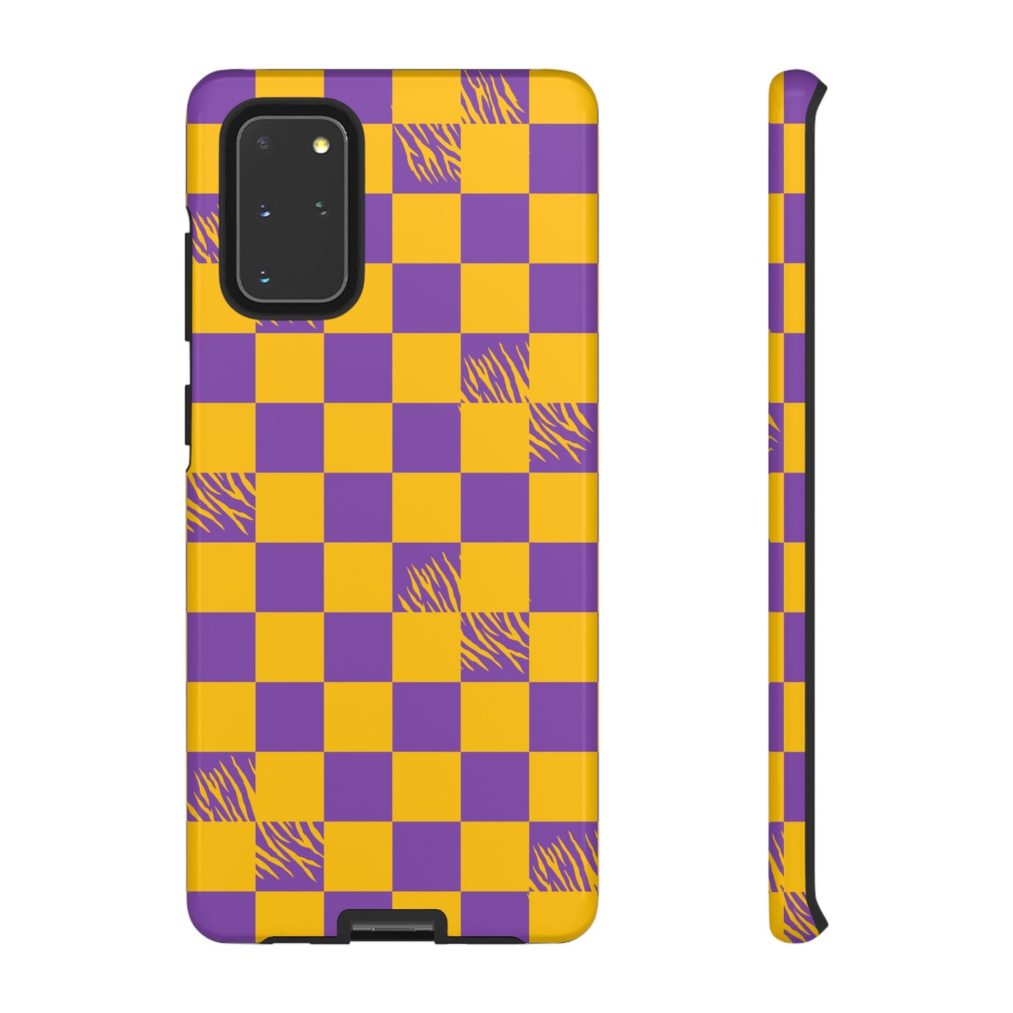 Bold Checkerboard Phone Case - Tough Cases for Samsung Smartphones
