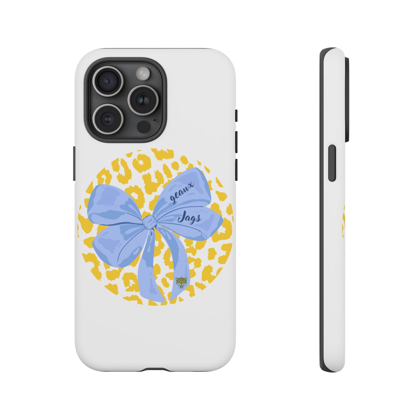 Geaux Jags Coquette Tough Phone Case for iPhone
