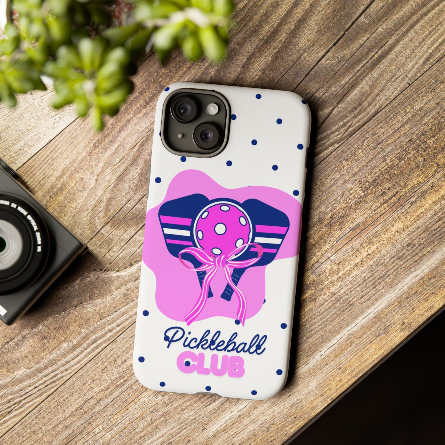 Pickleball Club Tough Phone Case for iPhone