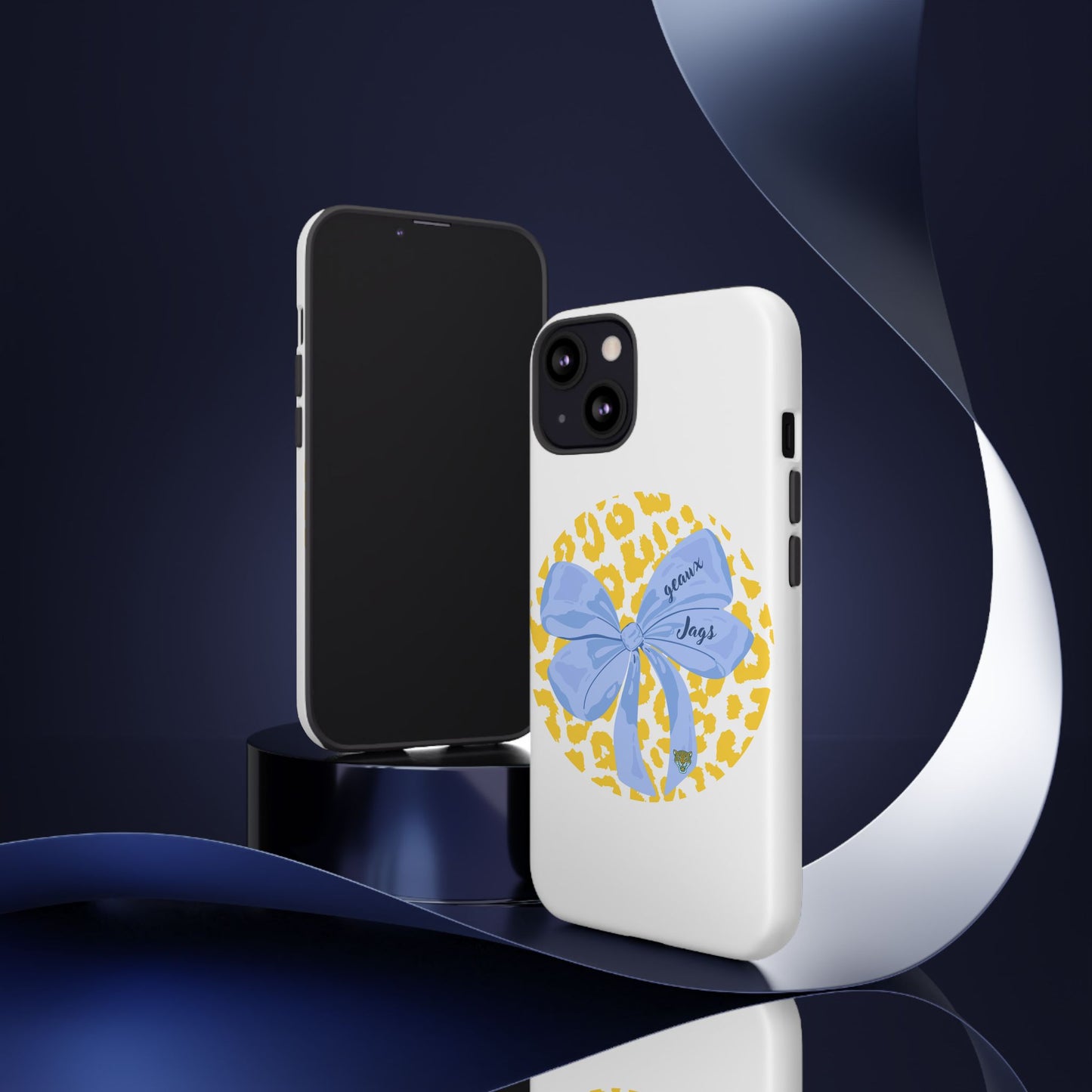 Geaux Jags Coquette Tough Phone Case for iPhone