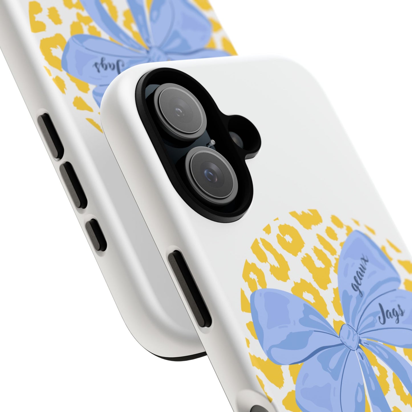Geaux Jags Coquette Tough Phone Case for iPhone