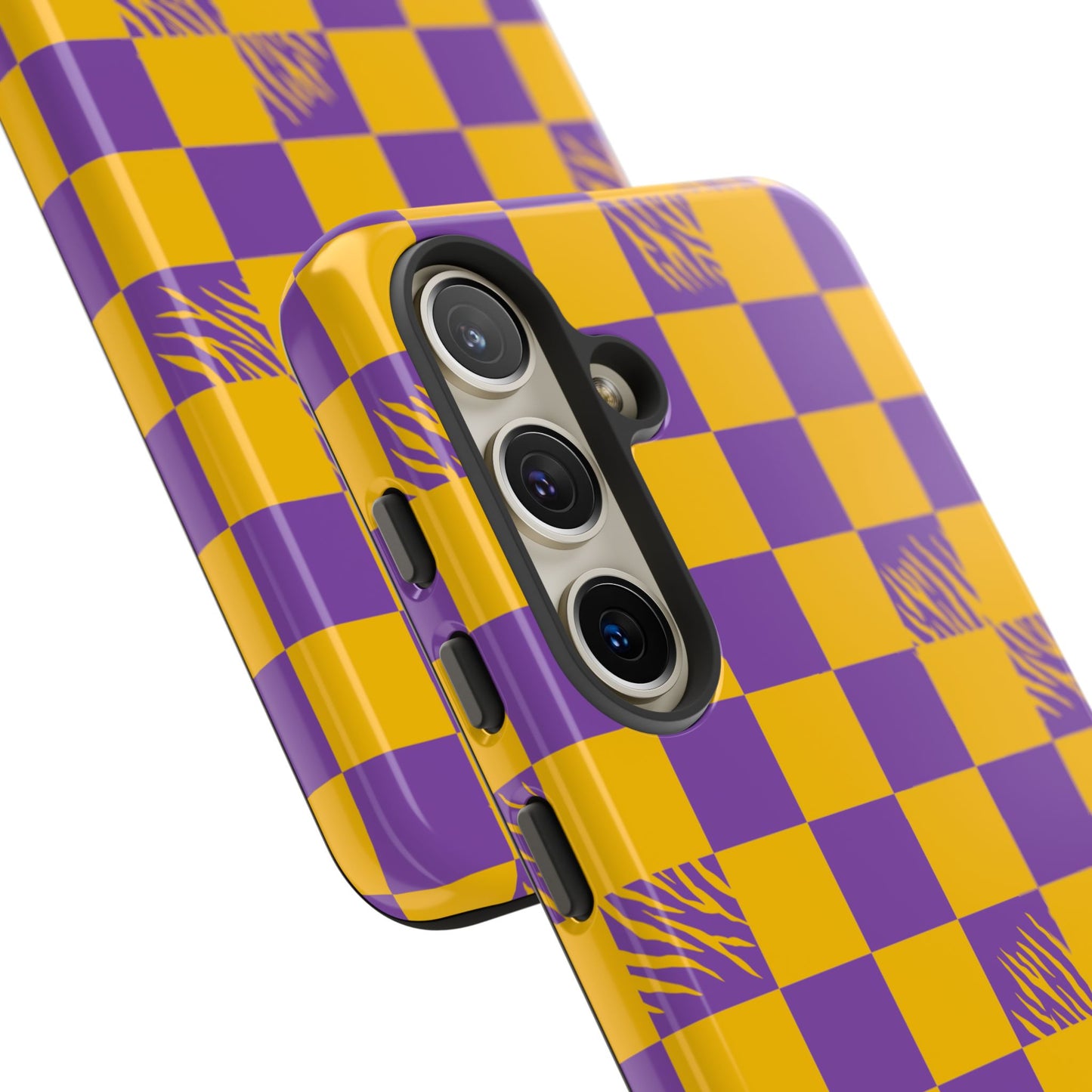 Bold Checkerboard Phone Case - Tough Cases for Samsung Smartphones