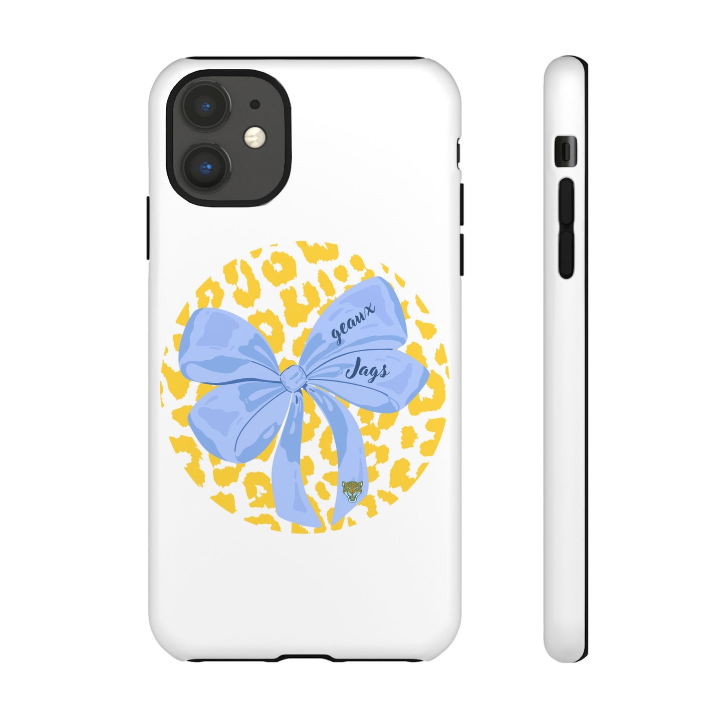 Geaux Jags Coquette Tough Phone Case for iPhone