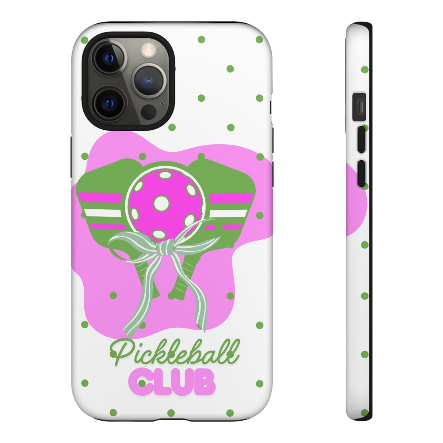 Pickleball Club Tough Phone Case for iPhone