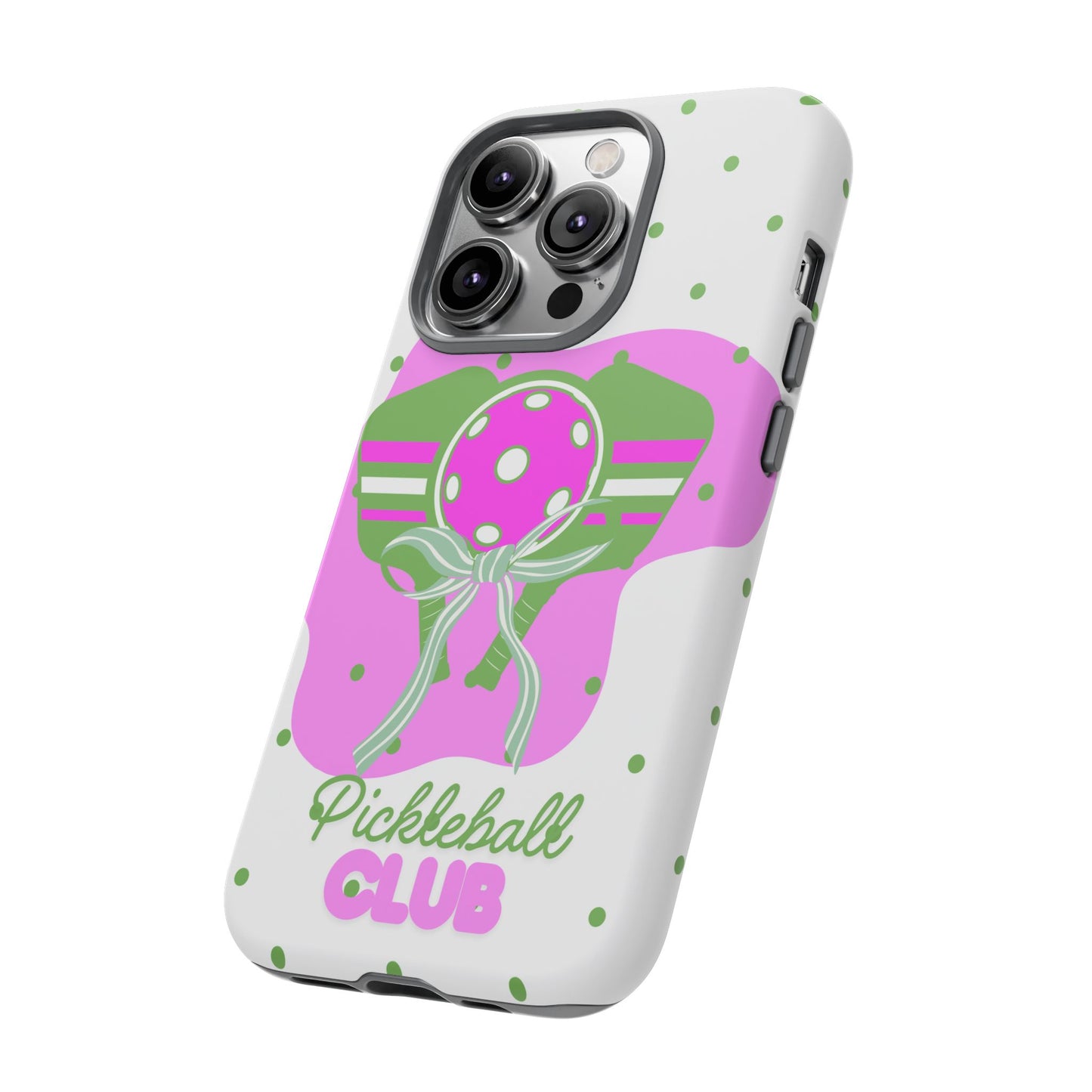 Pickleball Club Tough Phone Case for iPhone