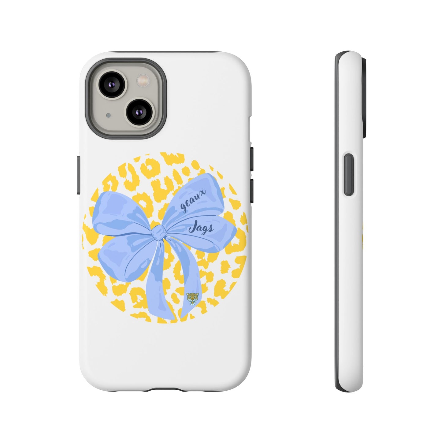 Geaux Jags Coquette Tough Phone Case for iPhone