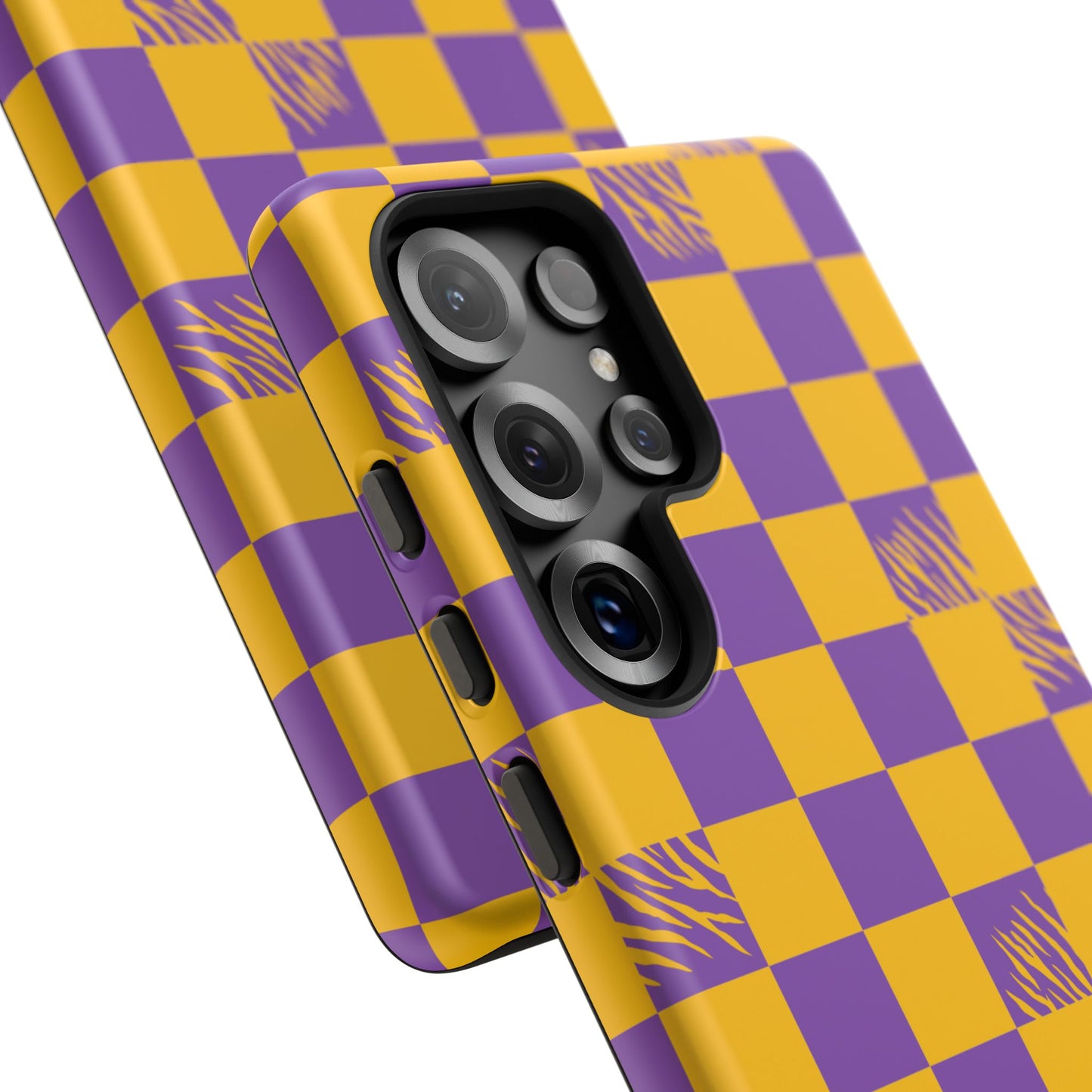 Bold Checkerboard Phone Case - Tough Cases for Samsung Smartphones