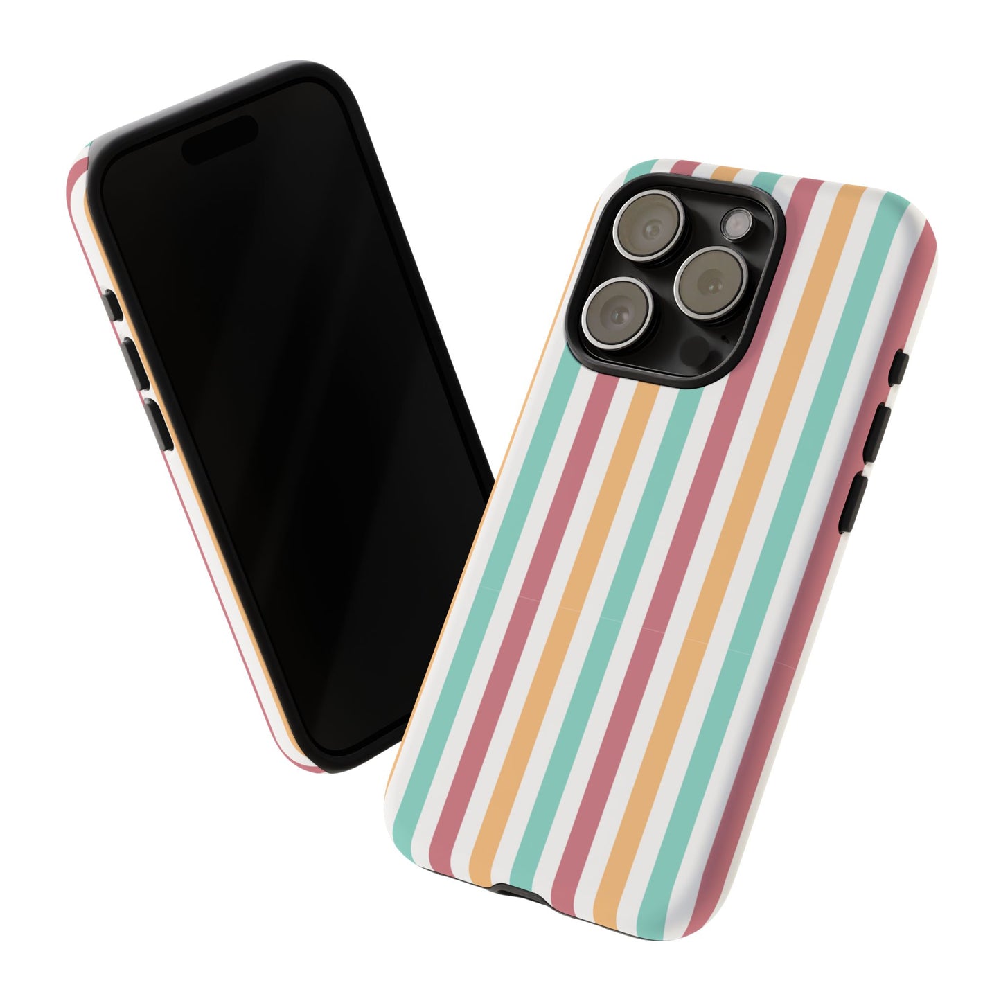 Muted Stripe Tough Phone Case for iPhone