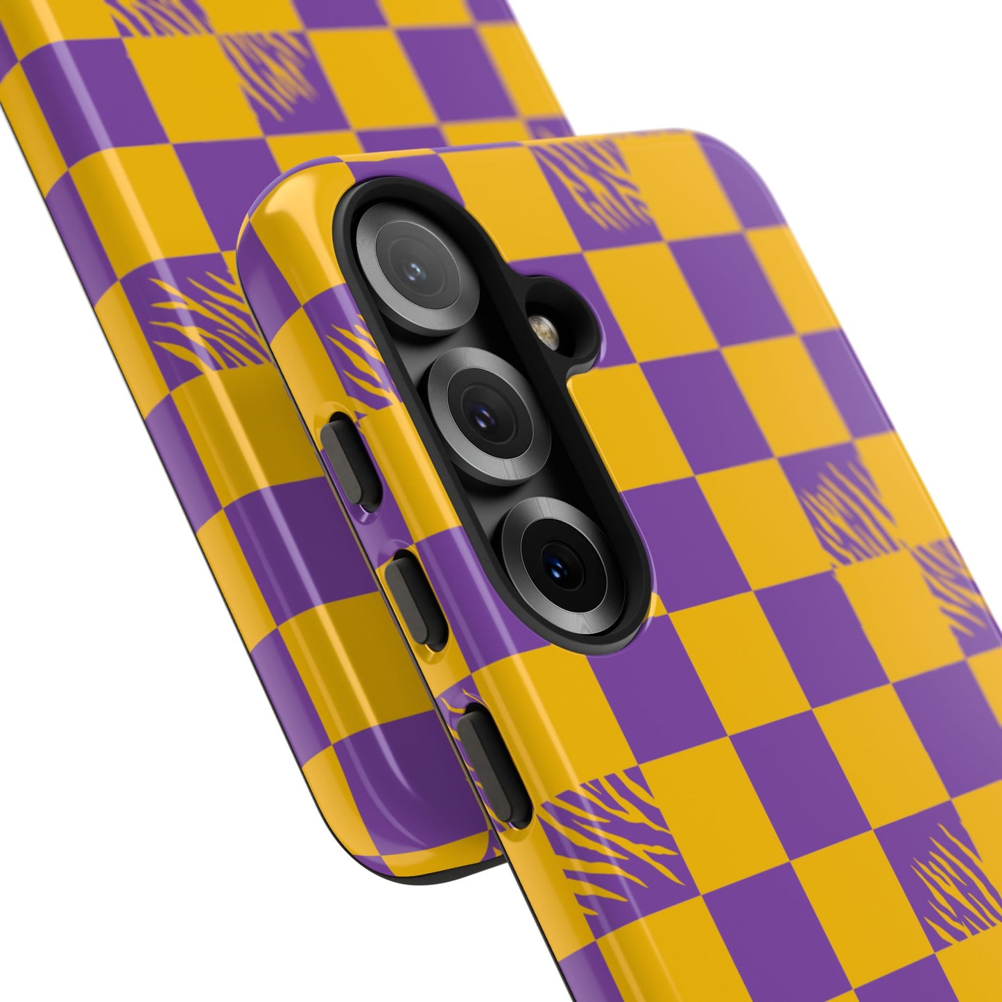 Bold Checkerboard Phone Case - Tough Cases for Samsung Smartphones