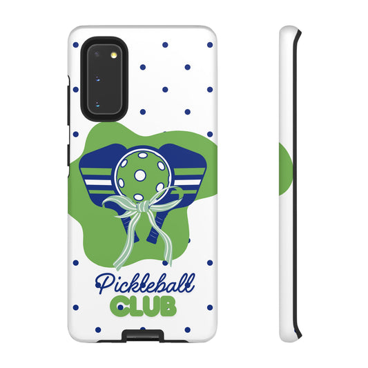 Pickleball Club Tough Phone Case for Samsung Smartphones
