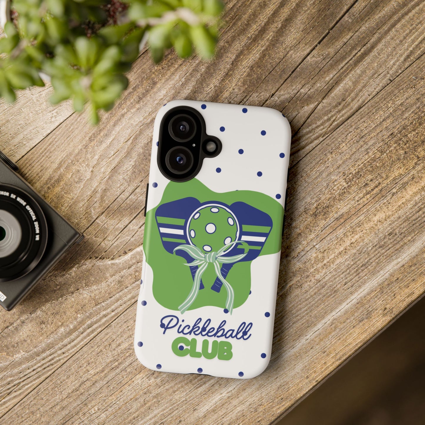 Pickleball Club Tough Phone Case for iPhone
