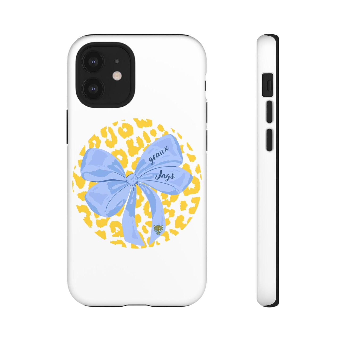 Geaux Jags Coquette Tough Phone Case for iPhone