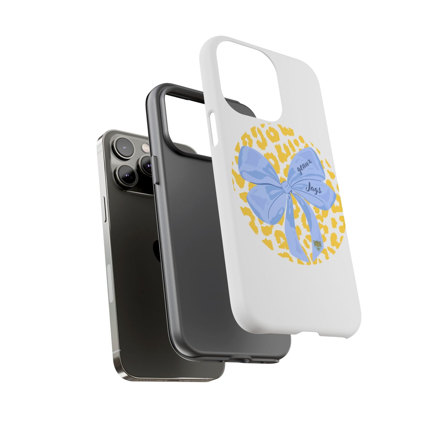 Geaux Jags Coquette Tough Phone Case for iPhone