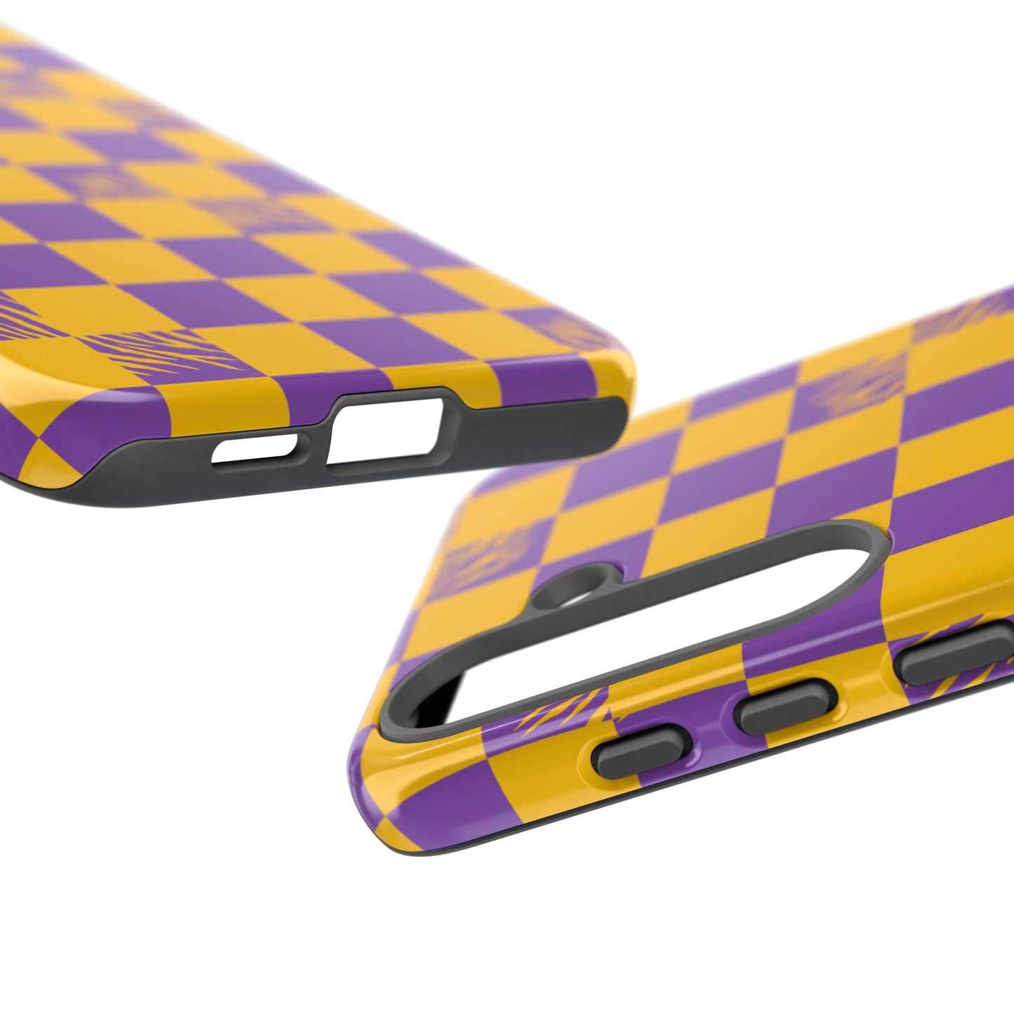 Bold Checkerboard Phone Case - Tough Cases for Samsung Smartphones