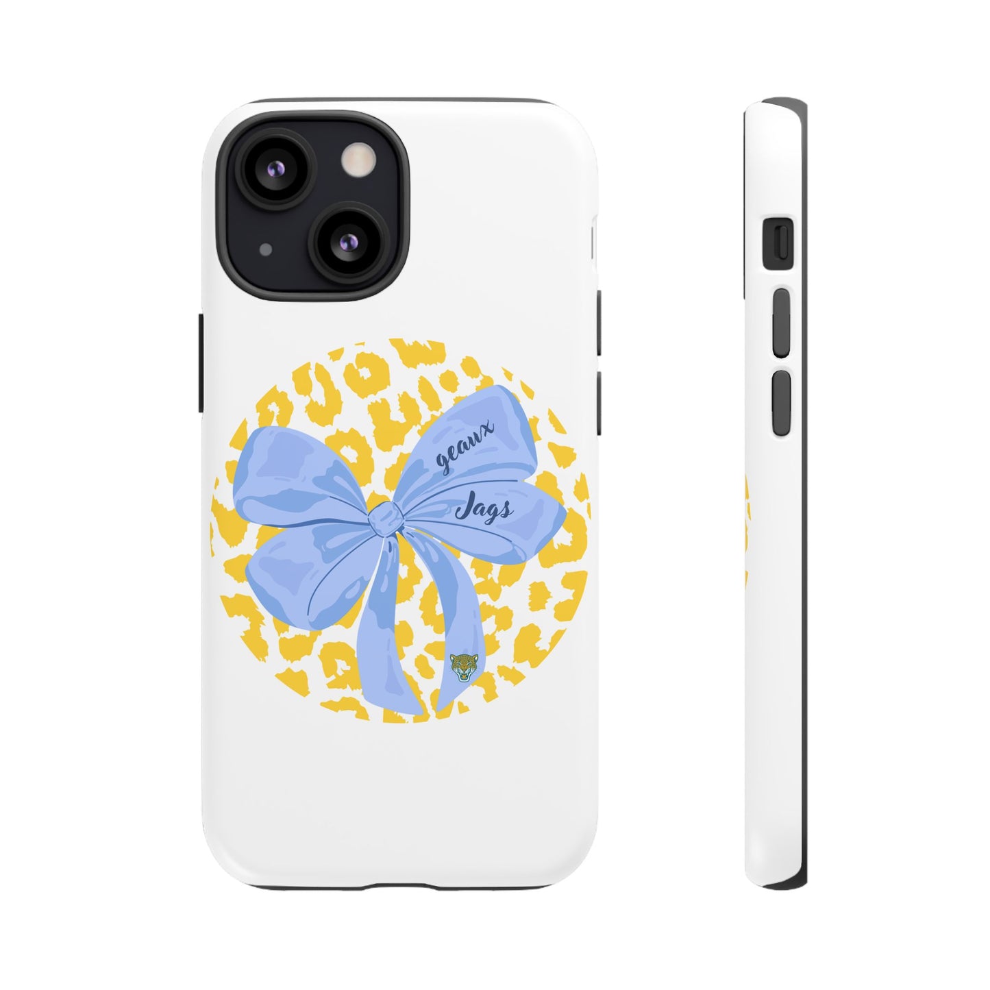 Geaux Jags Coquette Tough Phone Case for iPhone