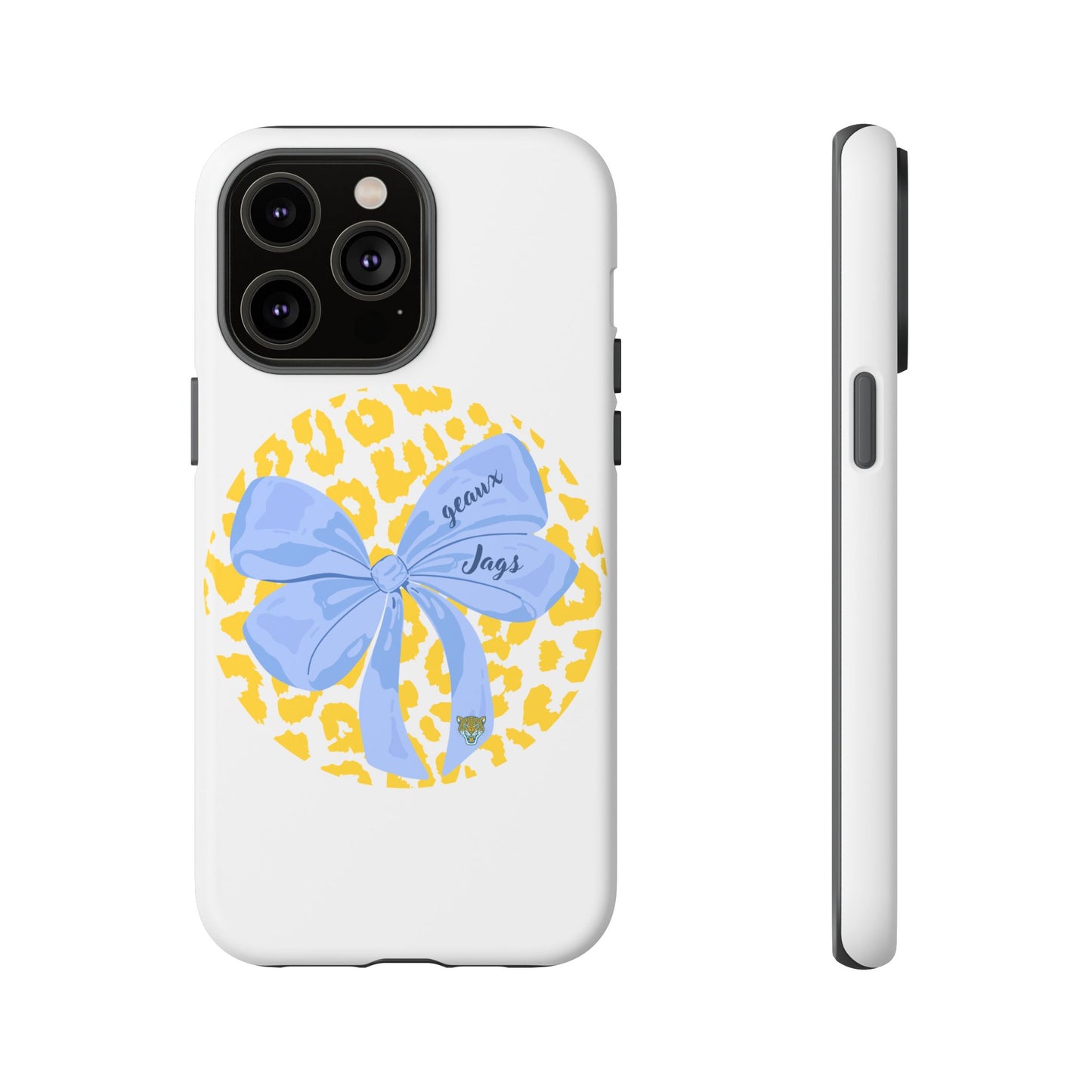 Geaux Jags Coquette Tough Phone Case for iPhone