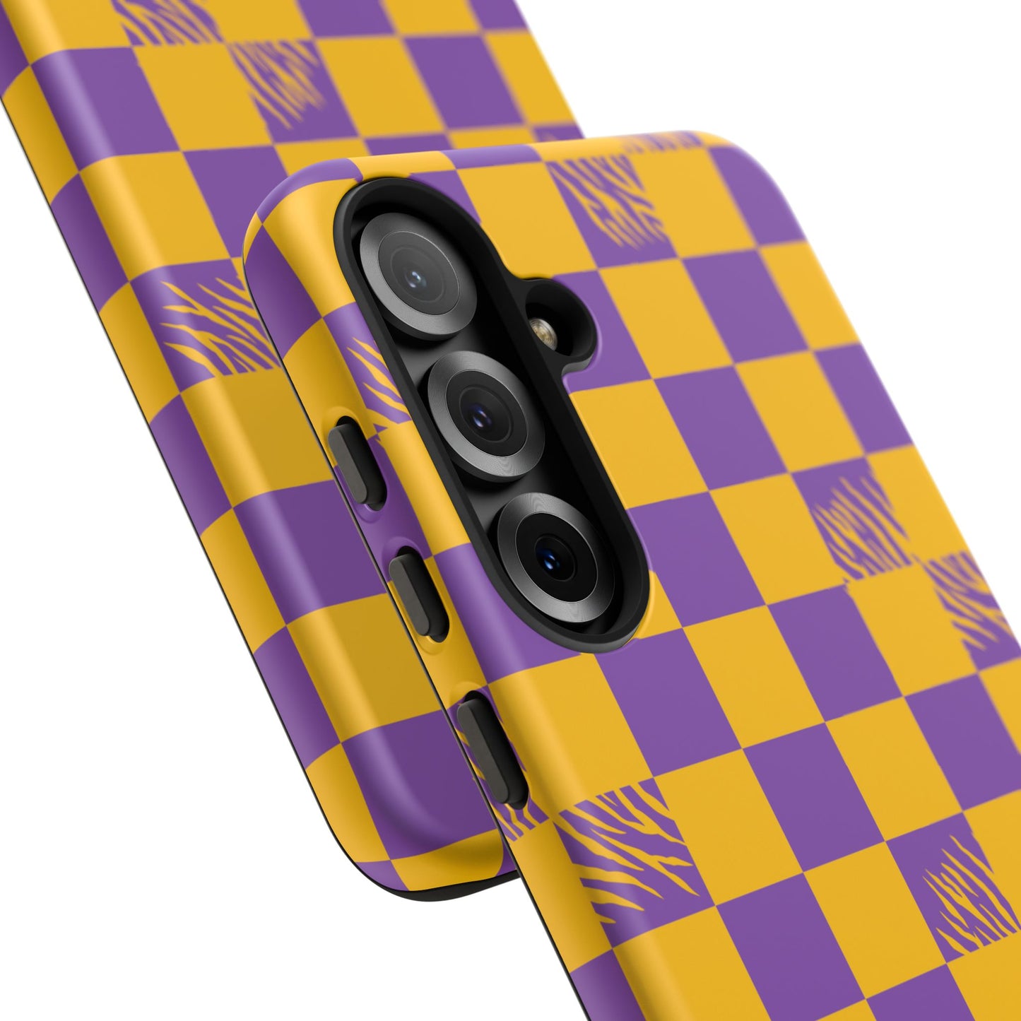 Bold Checkerboard Phone Case - Tough Cases for Samsung Smartphones