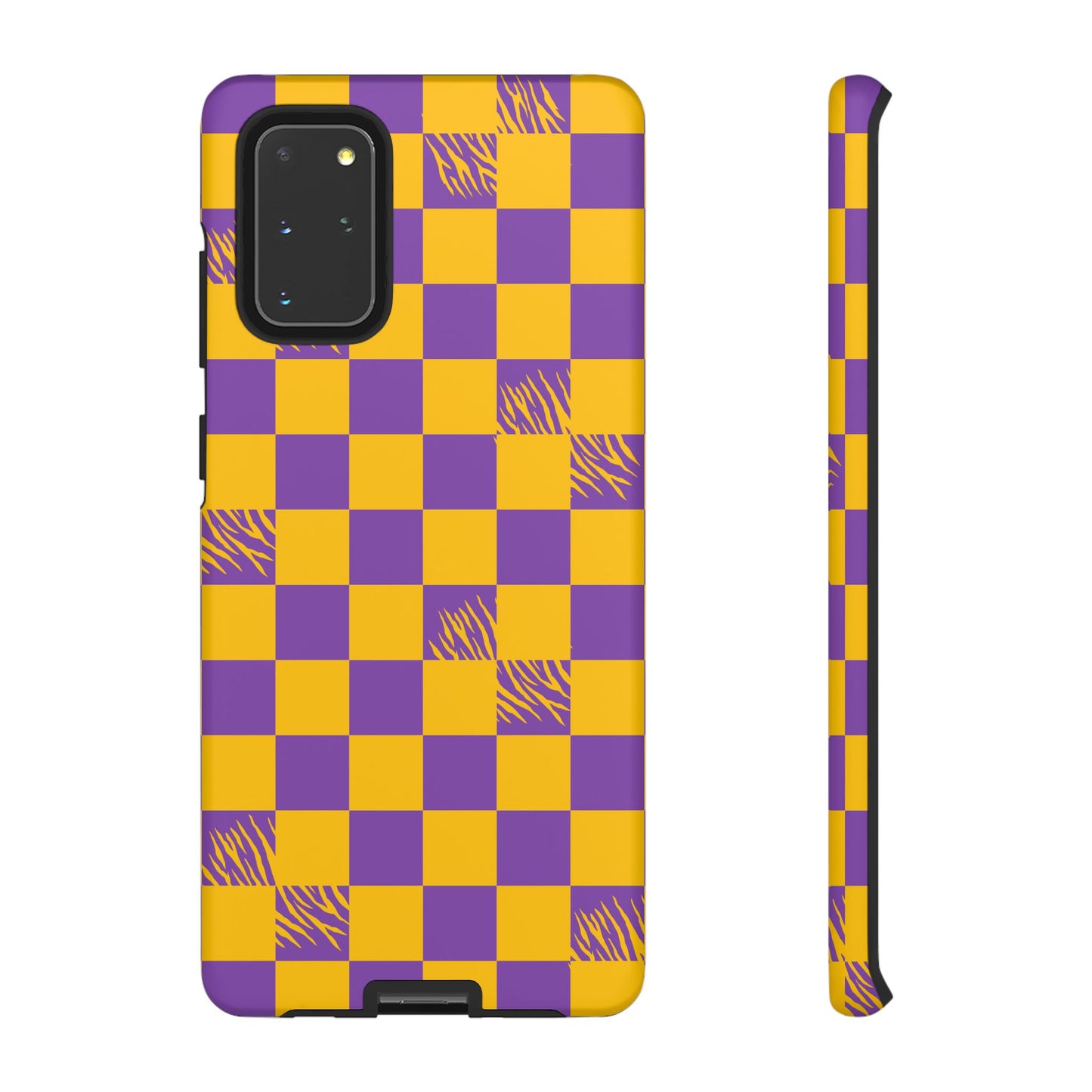 Bold Checkerboard Phone Case - Tough Cases for Samsung Smartphones