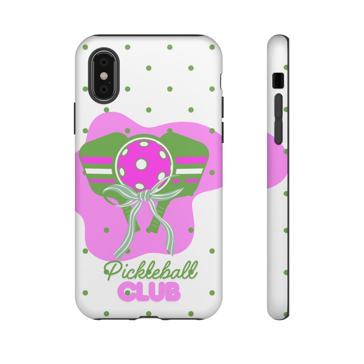 Pickleball Club Tough Phone Case for iPhone
