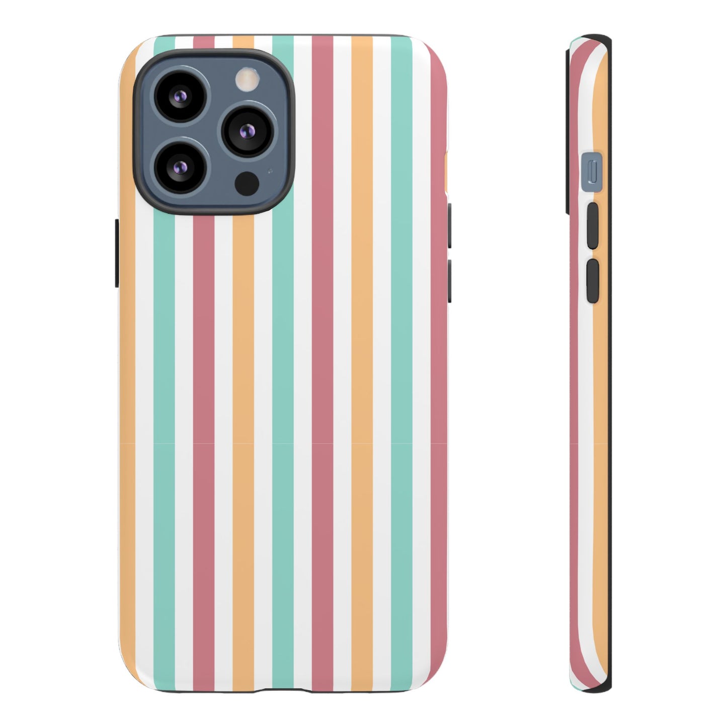 Muted Stripe Tough Phone Case for iPhone