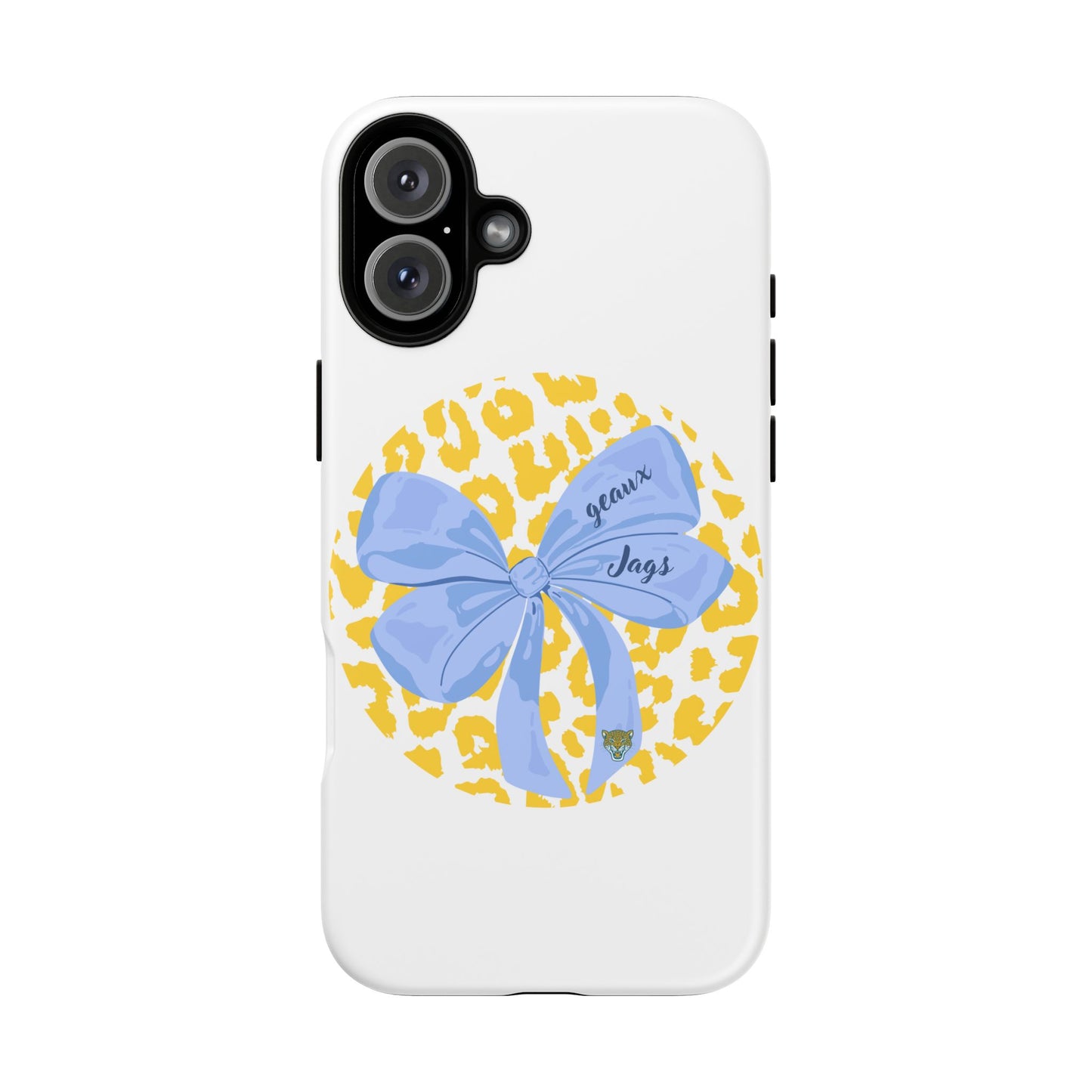 Geaux Jags Coquette Tough Phone Case for iPhone
