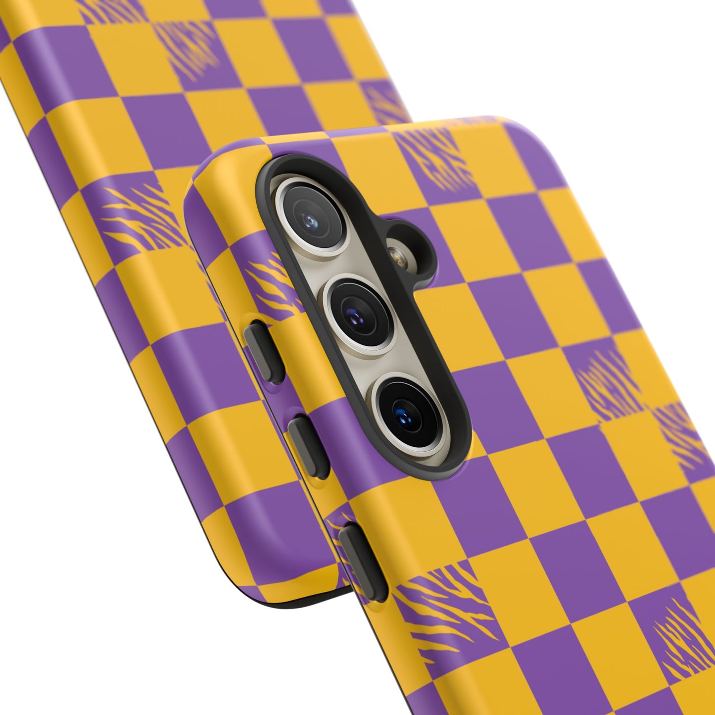Bold Checkerboard Phone Case - Tough Cases for Samsung Smartphones