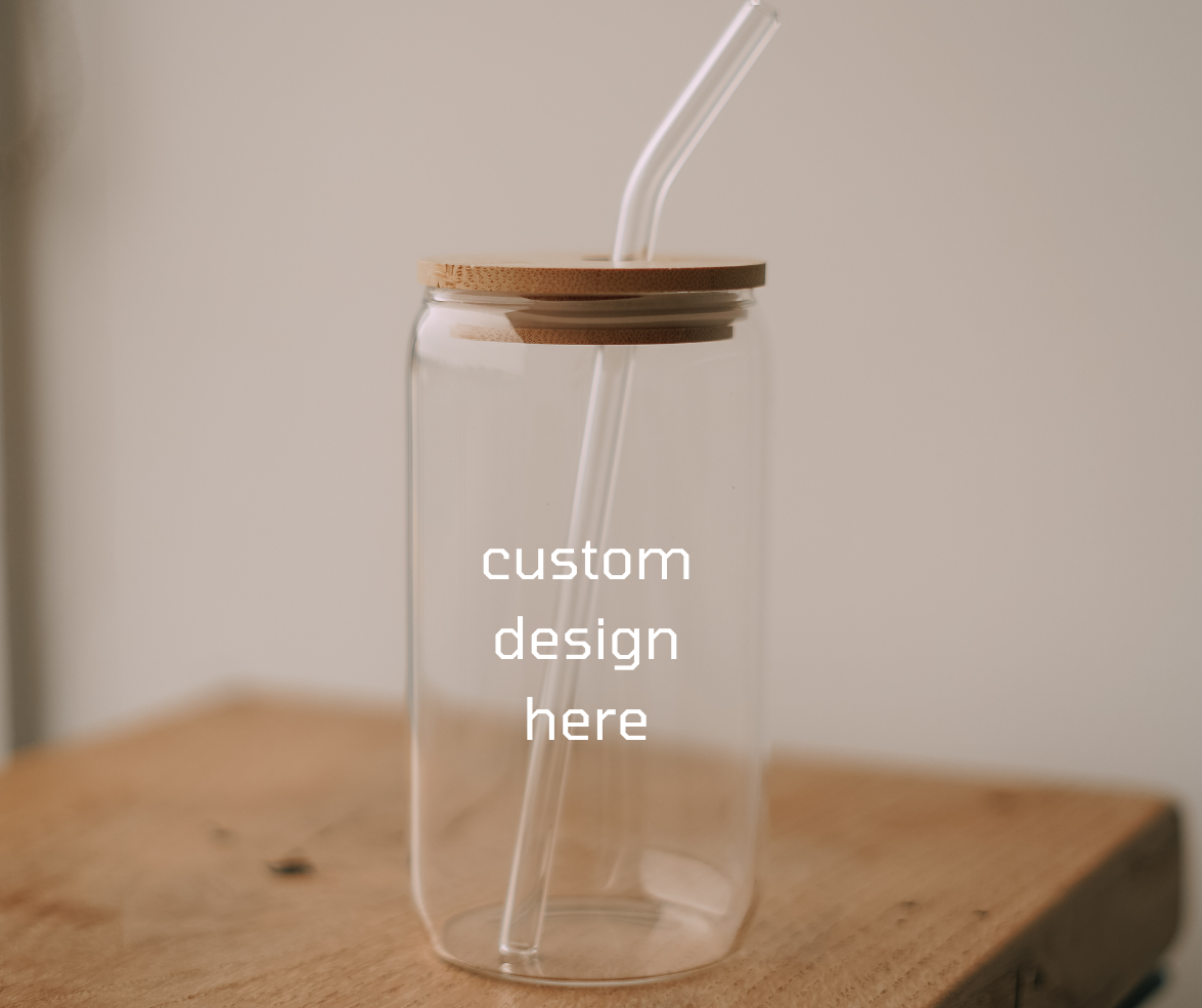 Custom Libbey Glass Can