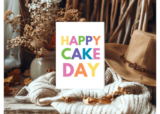 Happy Cake Day Greeting Card