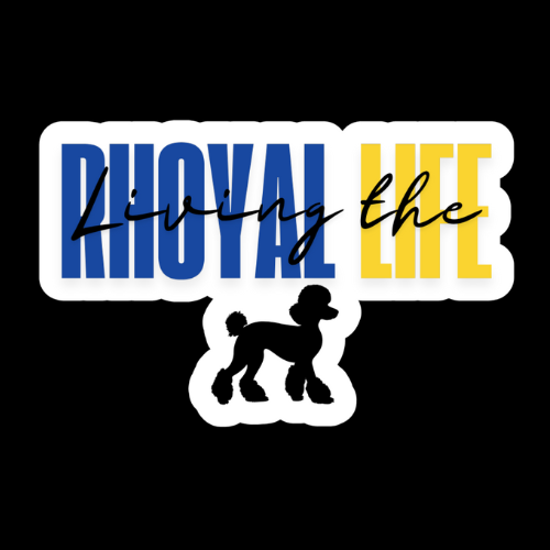 “Living the Royal Life” Vinyl Sticker